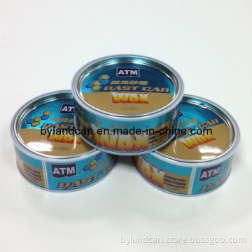 250g Round Car Wax Tin Can